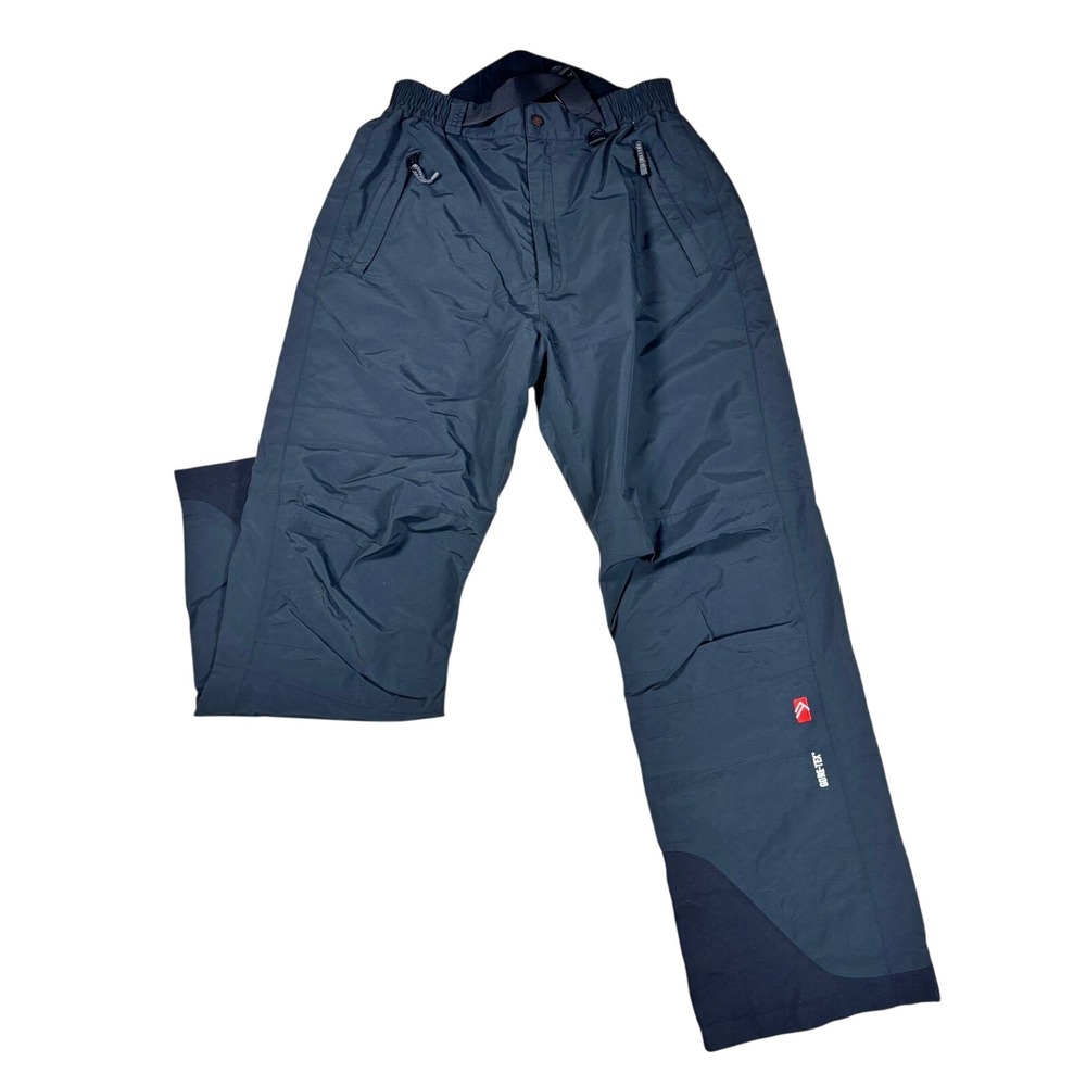 Alpine Design Gore-Tex Ski Pants Mens Large Black Waterproof Snowboard Trousers